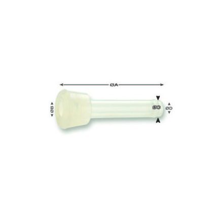 Pezoneras de ordeño adaptable  Gascoigne Melotte 1010 (Paquete: 4 piezas)